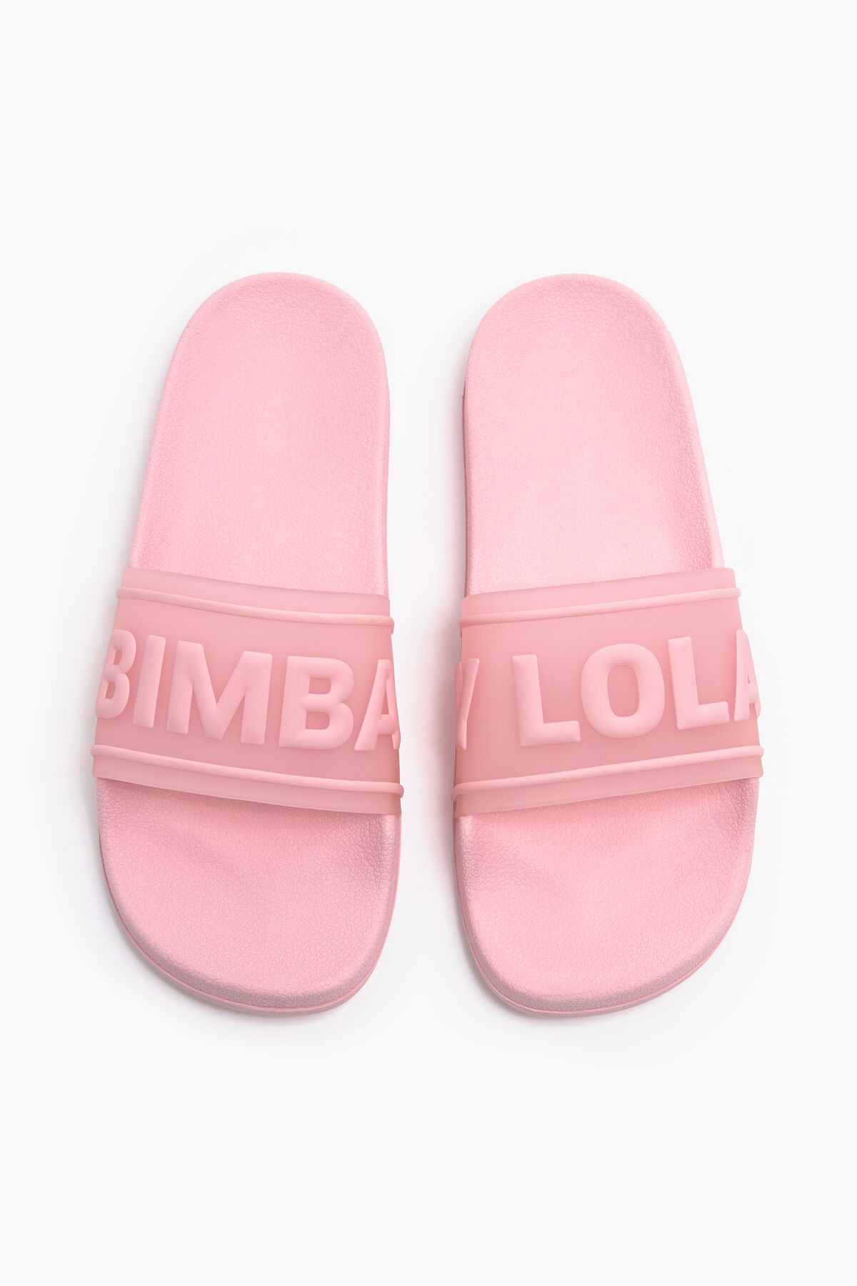 Chancla pala logo rosa