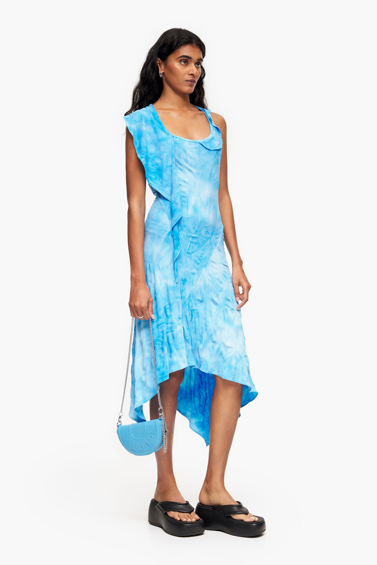 Bolso bandolera XS Chimo piel azul