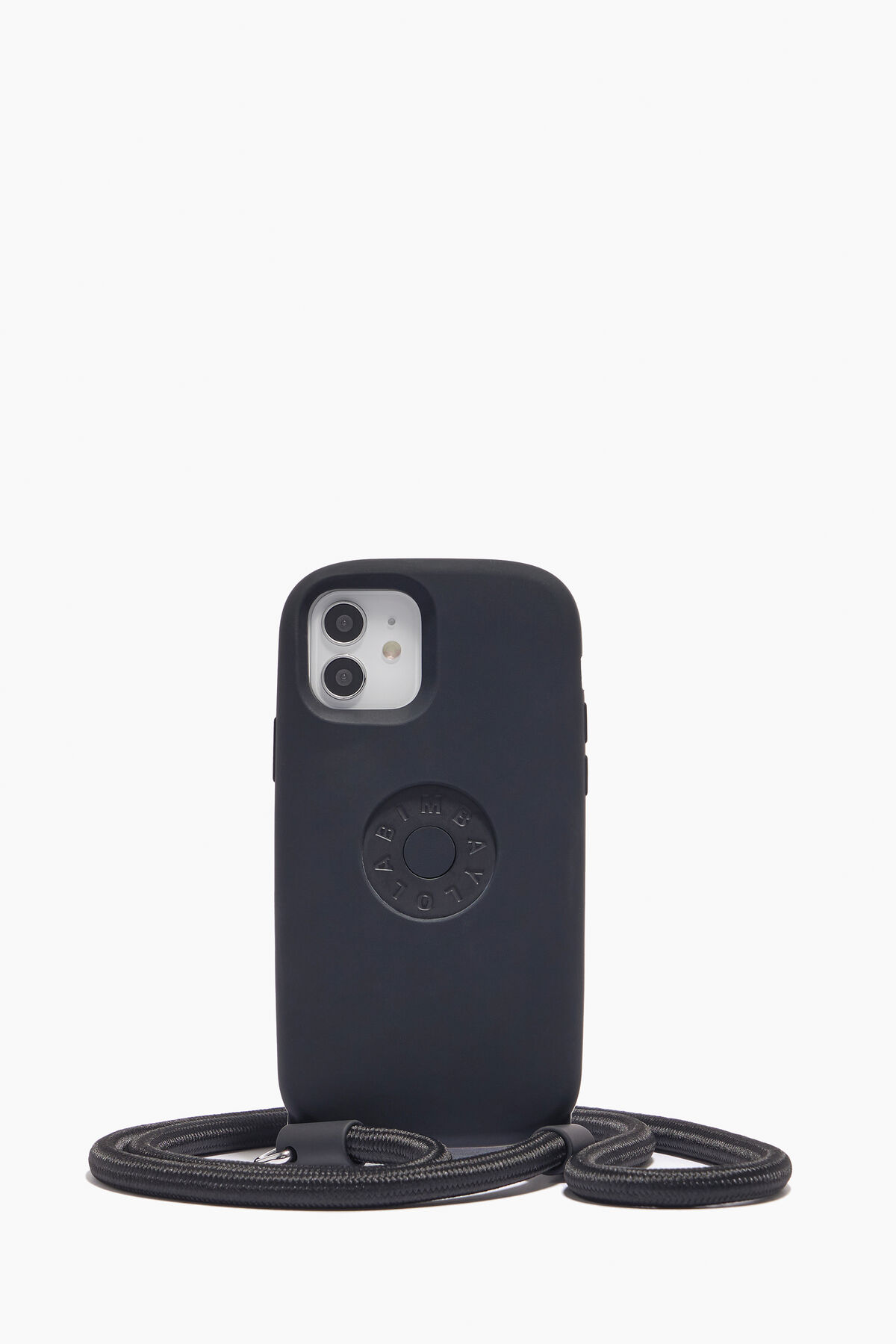 Funda iPhone 12 Pro logo negra
