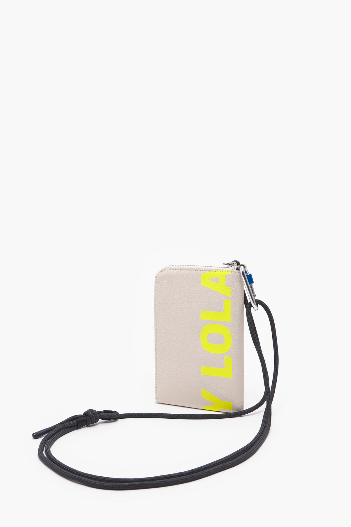 Minibolso rectangular piel blanco roto