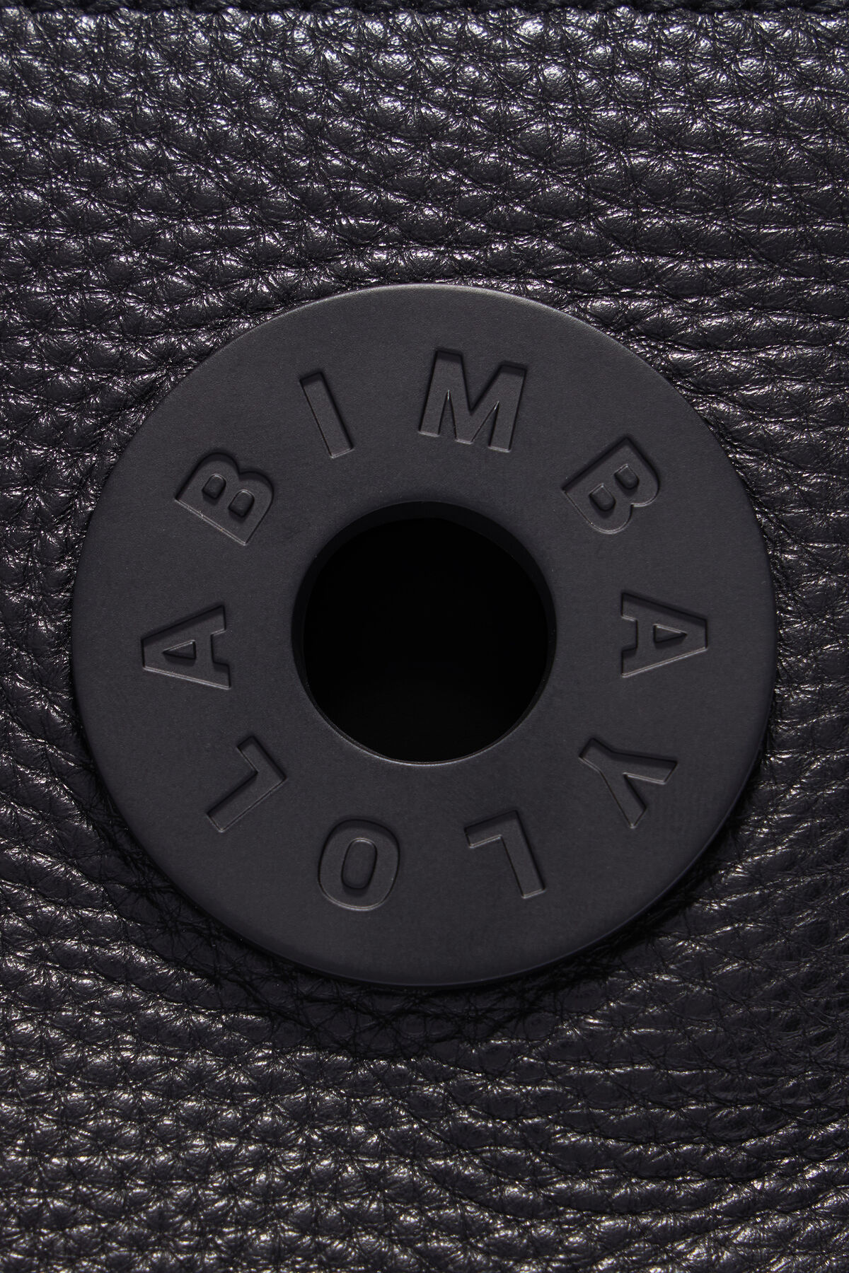 Bolso trapecio M piel negro