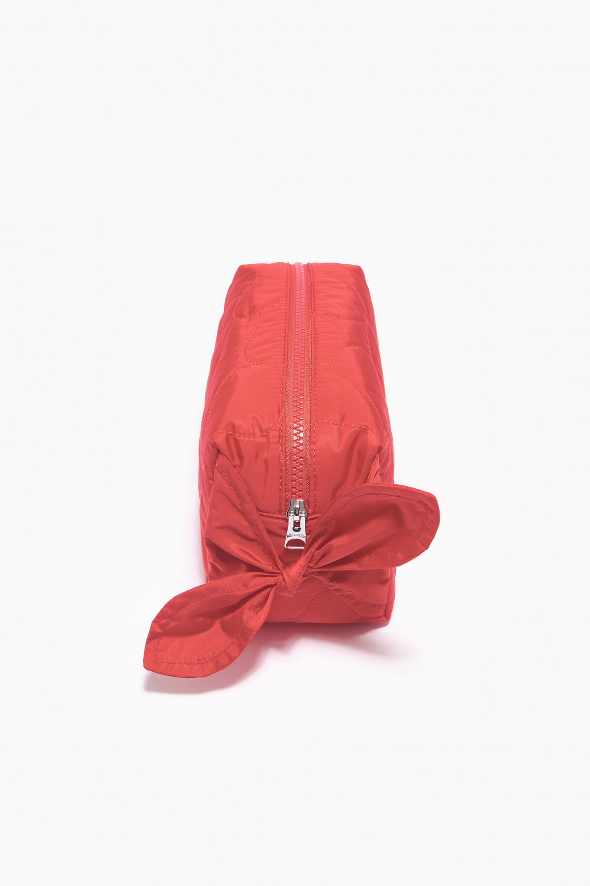 Neceser rectangular L nylon tomate