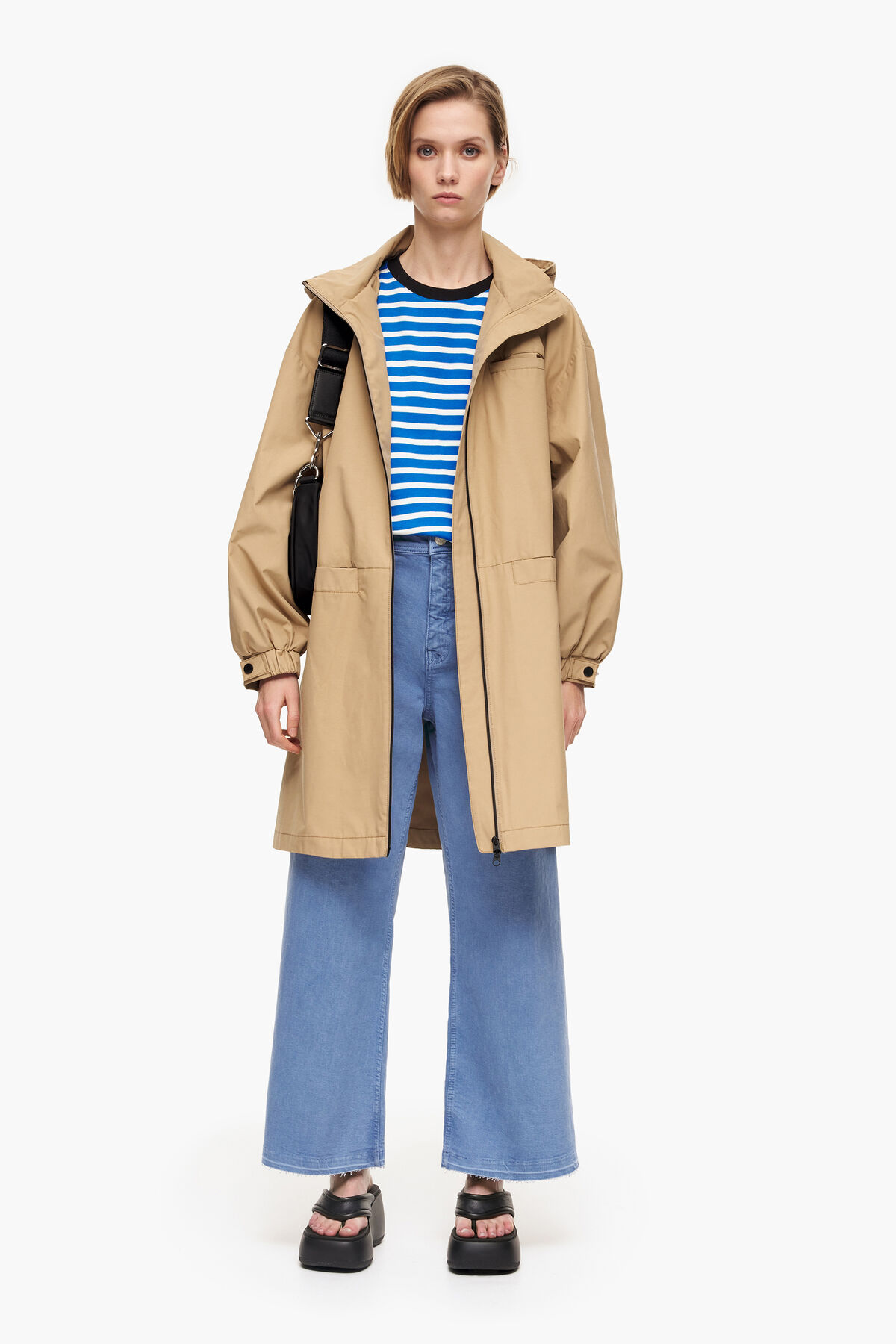 CULOTTE - Vaquero alto azul