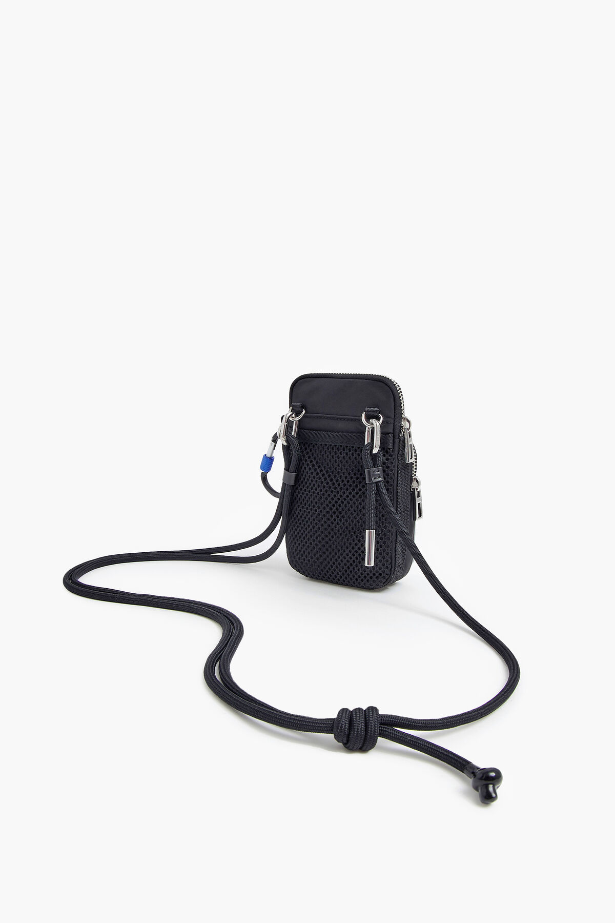 Minibolso nylon negro