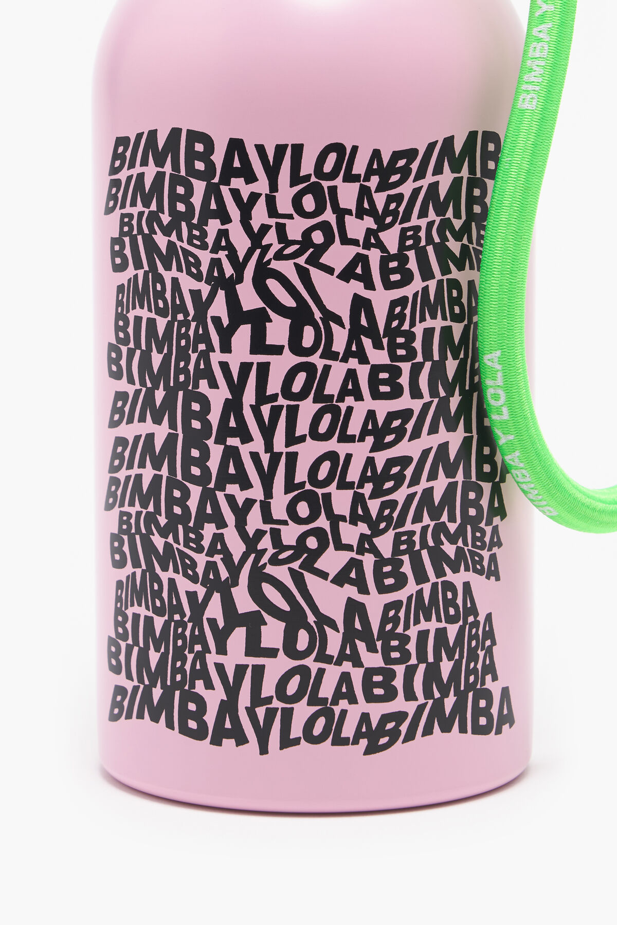 Botella acero inoxidable Bimba Ola rosa claro