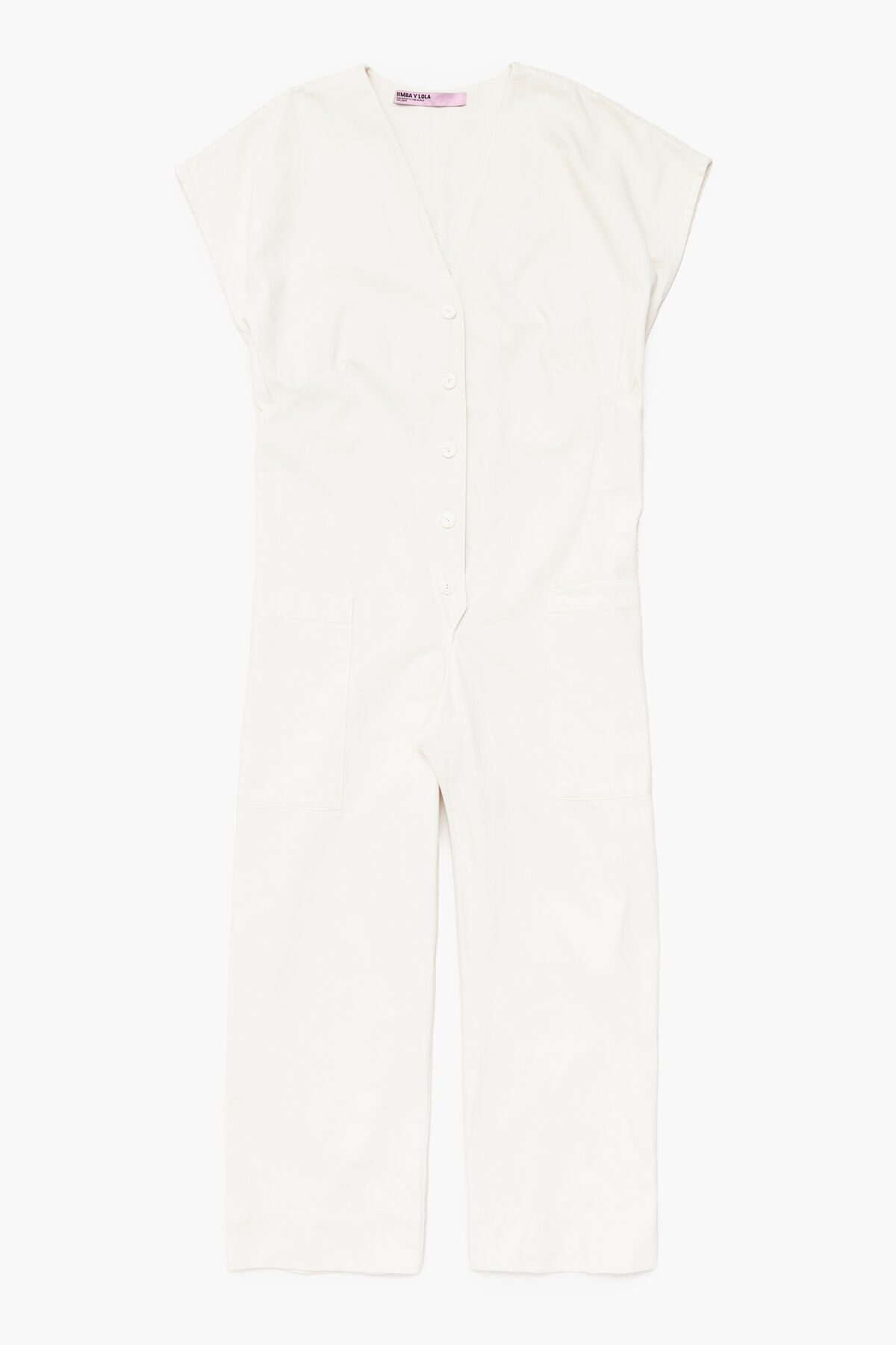 Mono vaquero largo marfil