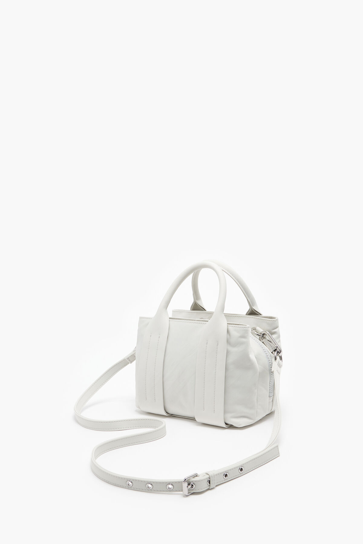Bolso tote XS nylon gris