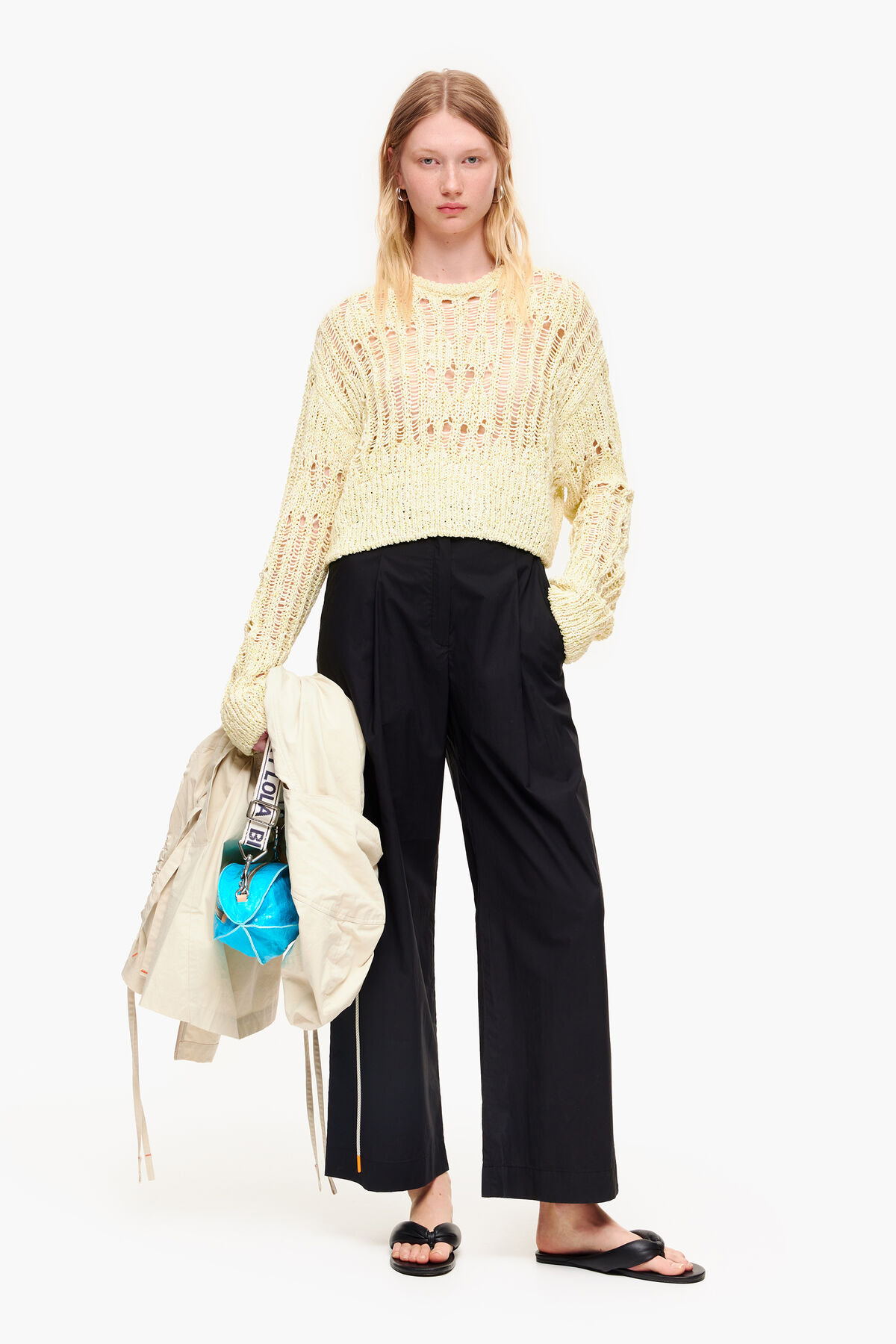 Pantalón popelín negro