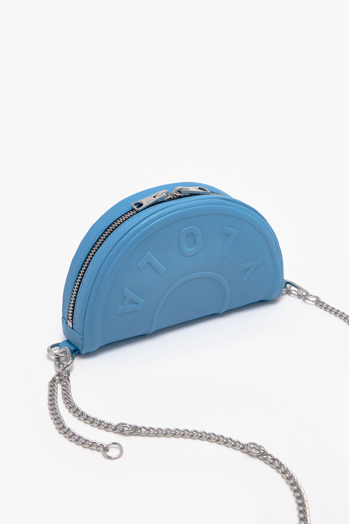 Bolso bandolera XS Chimo piel azul