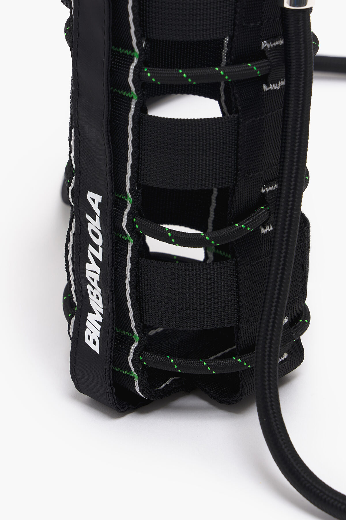 Funda botella nylon negro