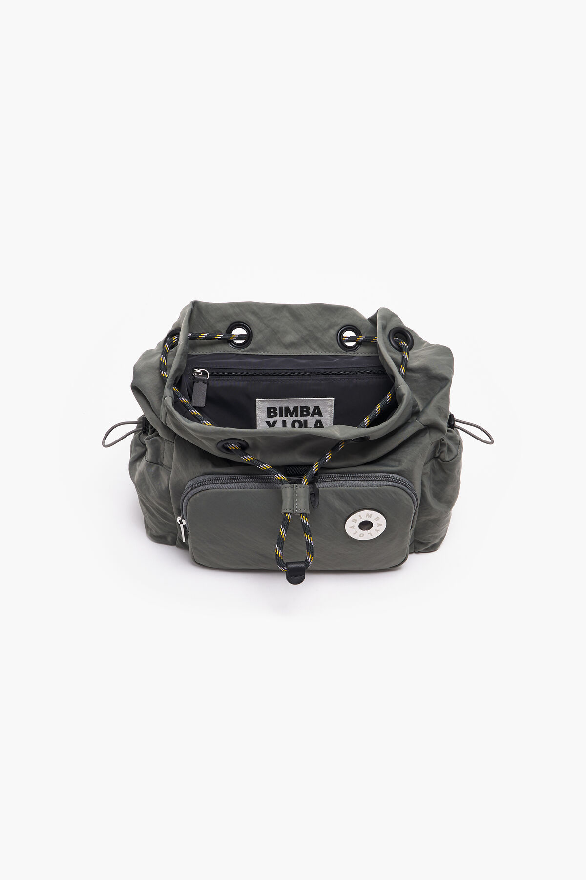 Mochila rectangular M verde