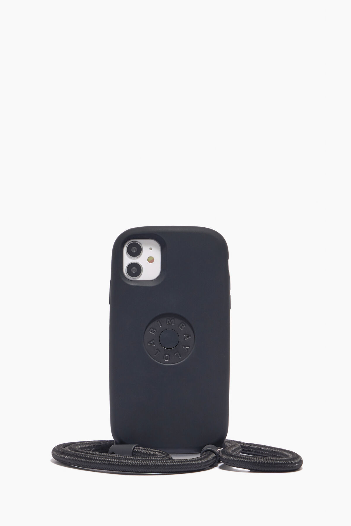 Funda iPhone 11 logo negra