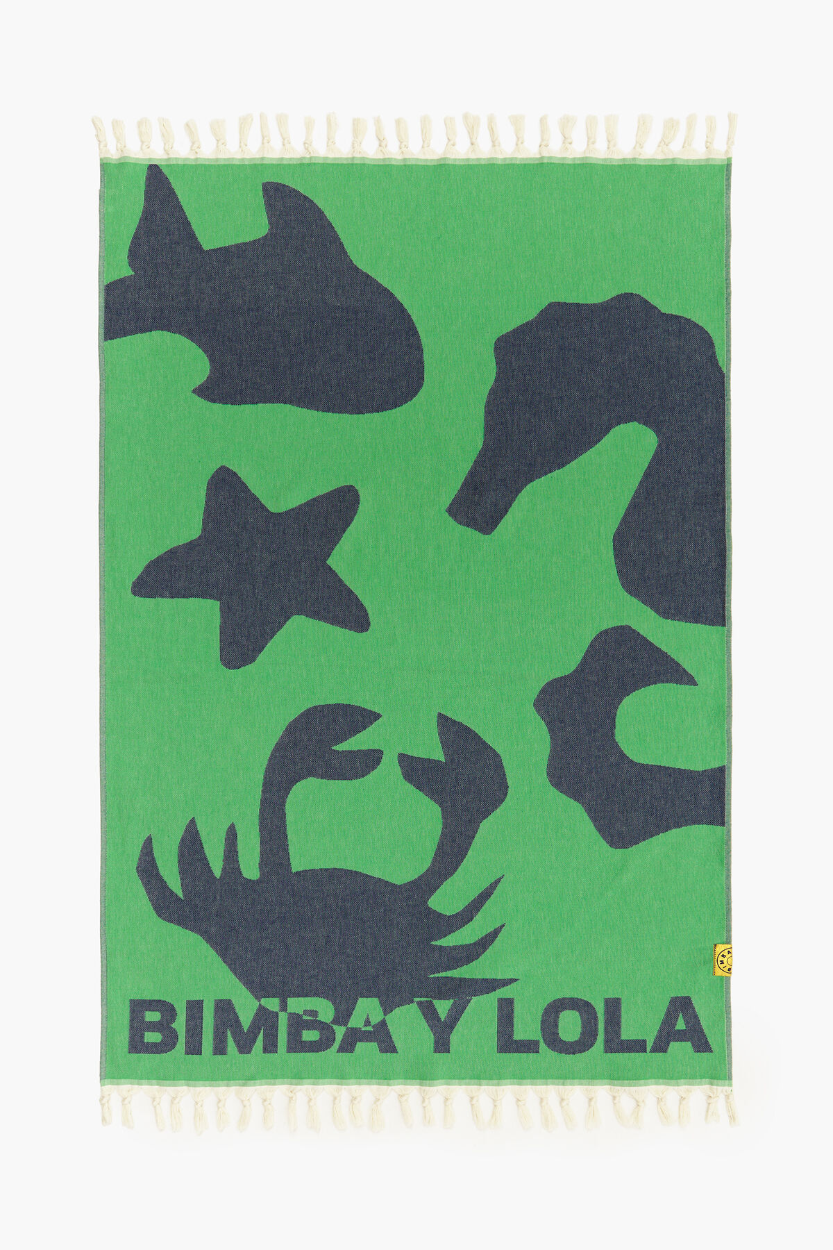 Toalla jacquard verde