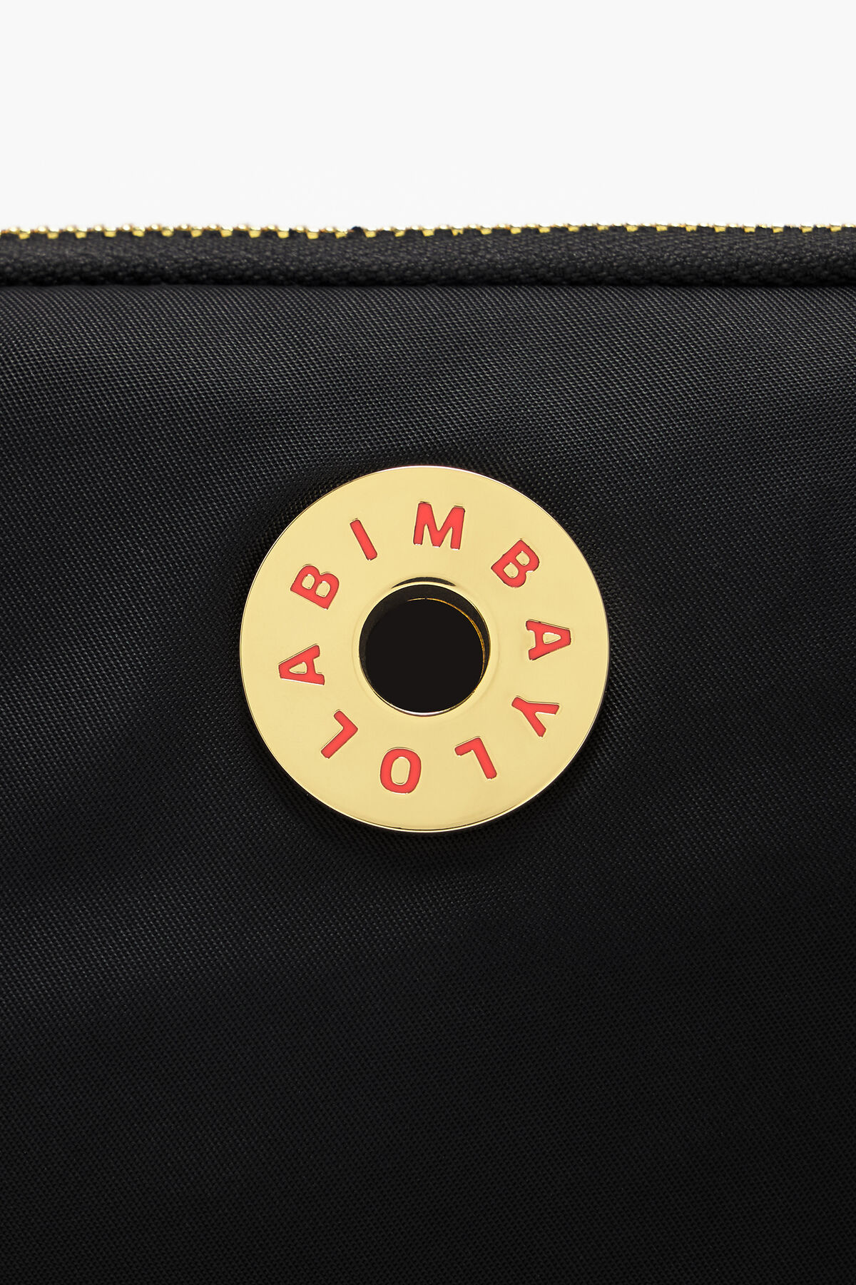 Minibolso rectangular nylon negro