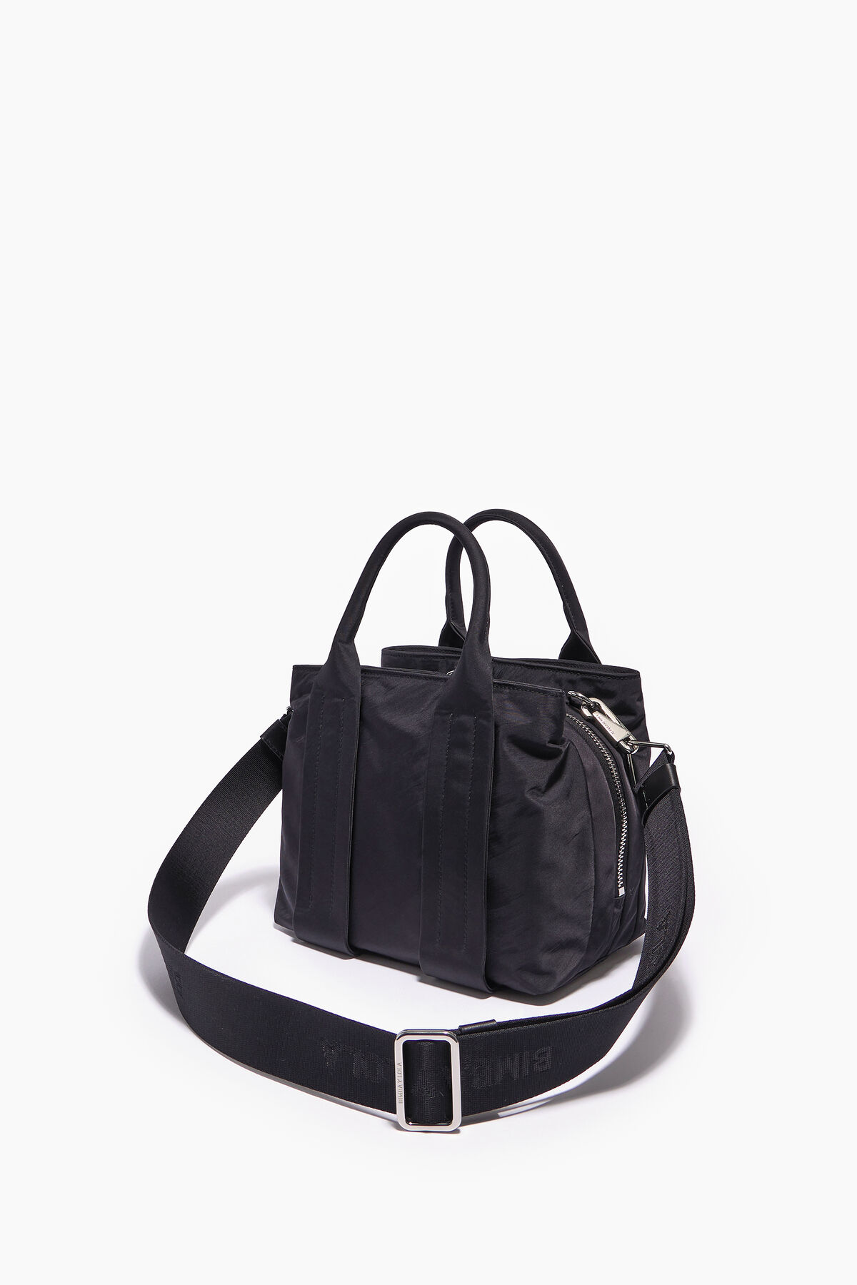 Bolso tote S nylon negro