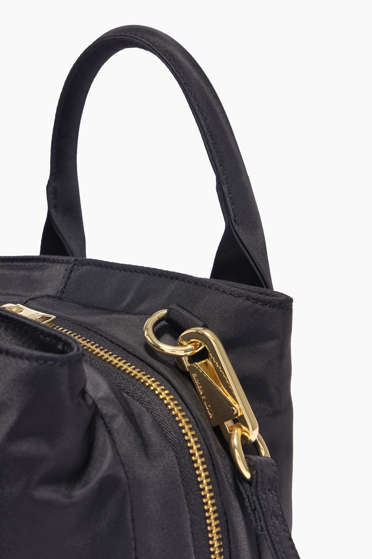 Bolso tote XS nylon negro