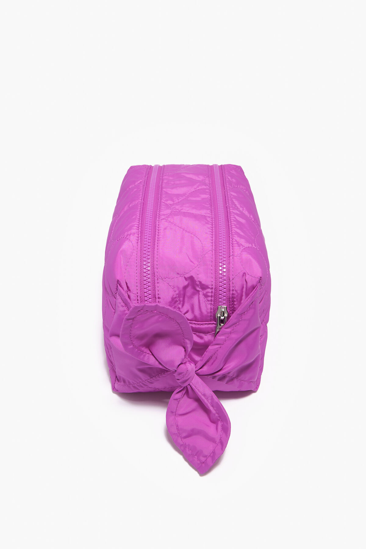 Neceser rectangular L nylon violeta