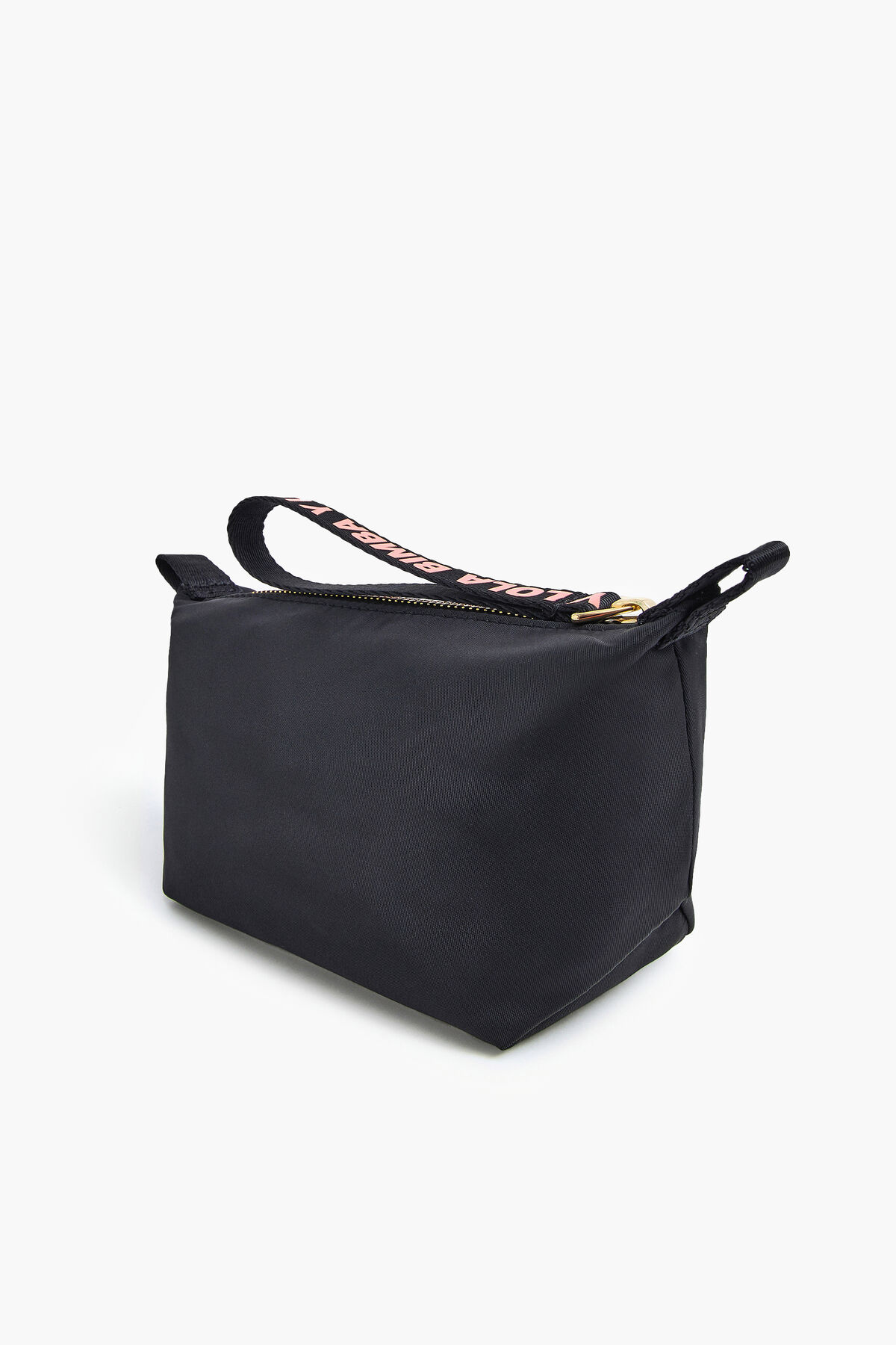 Neceser trapecio S nylon negro