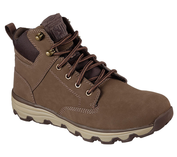 Skechers Men Boots: Format - Glaven Light Brown