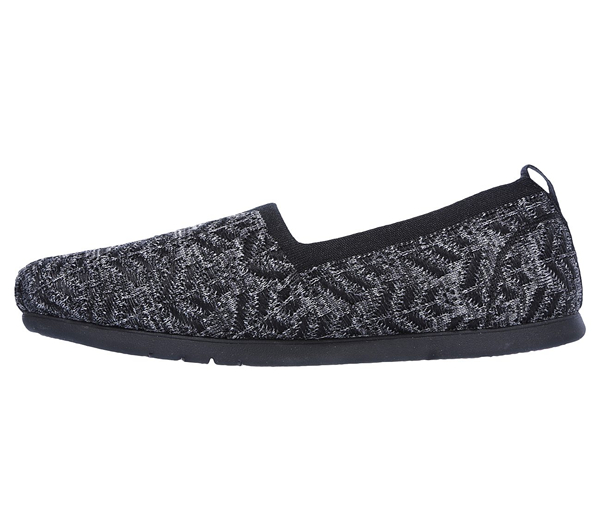 Skechers Women Bobs Plush Lite - Plush Life Black/Gray