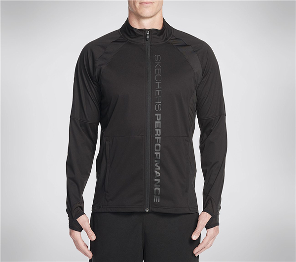 Skechers Men GOTherm Split Hybrid Jacket Black