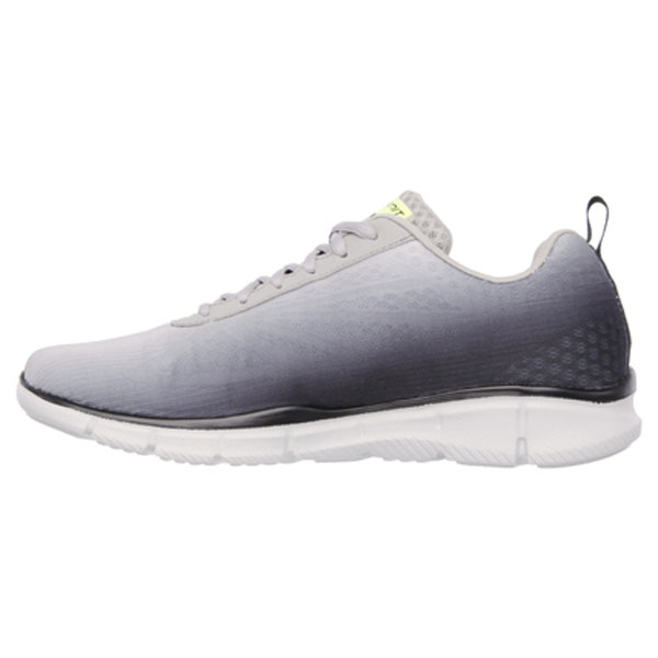 Skechers Men Wide Fit (2E) Shoes - This Way Gray/Black