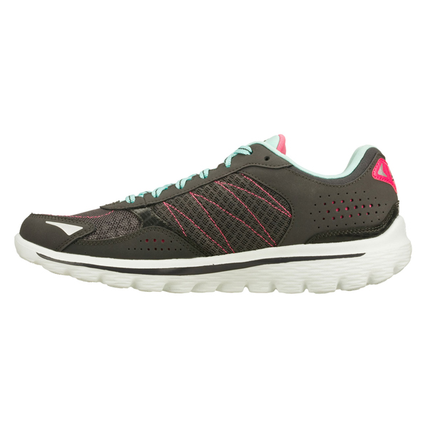 Skechers Women GOwalk 2 - Flash Charcoal/Blue