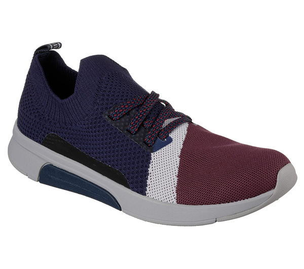 Skechers Men Mark Nason Los Angeles: Modern Jogger - National Navy/Red