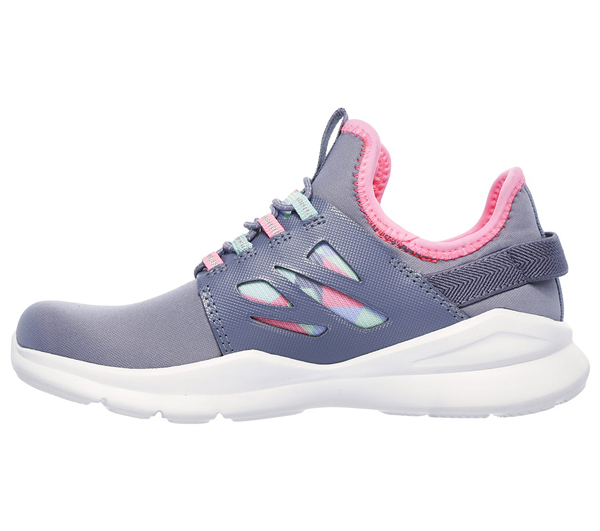 Skechers Girls Street Squad Black/Hot Pink