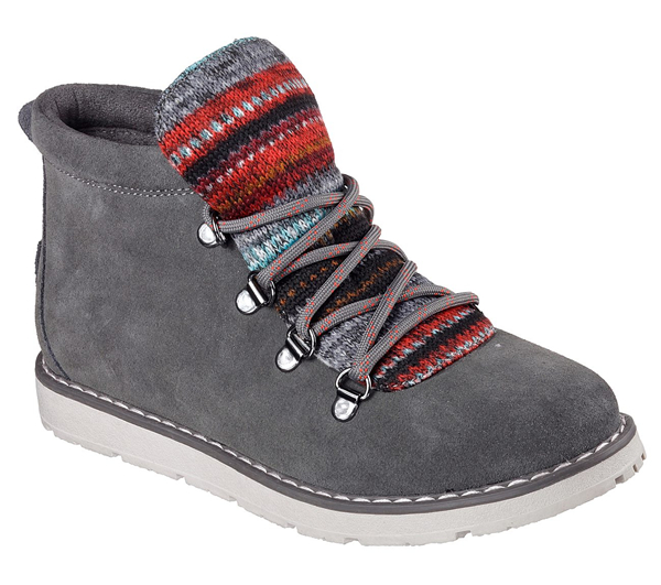 Skechers Women Bobs Alpine - Smores Charcoal