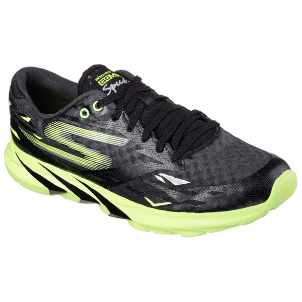 Skechers Men Extra Wide Fit (4E) Shoes - Speed Black/Green