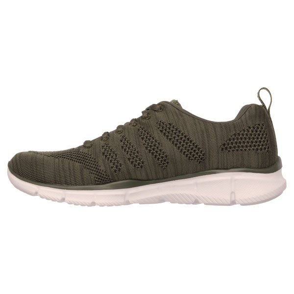 Skechers Men Wide Fit (2E) Shoes - Mental Clarity Olive