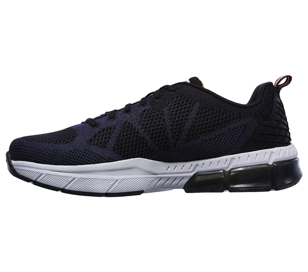Skechers Men Trontom - Saliano Navy/Orange