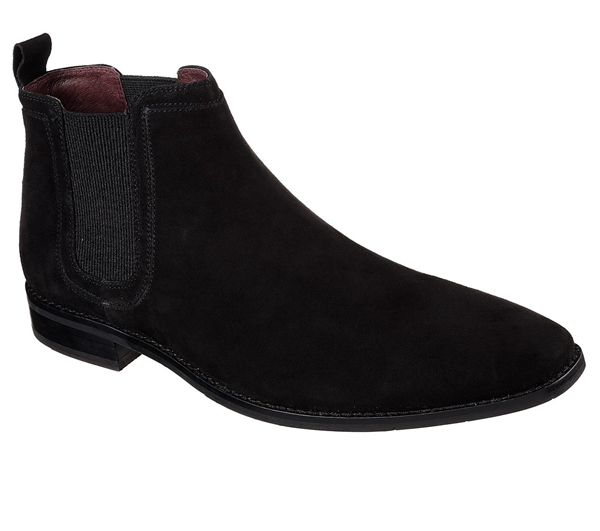 Skechers Men Boots: Dorsey Black