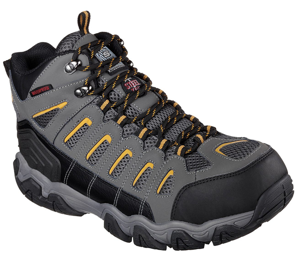 Skechers Men Work: Blais - Bixford Dark Gray