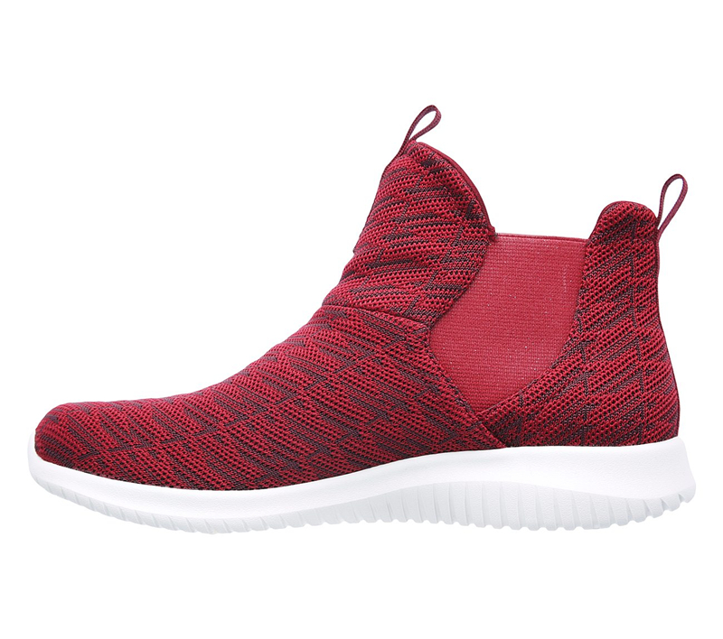 Skechers Women Ultra Flex - High Rise Red