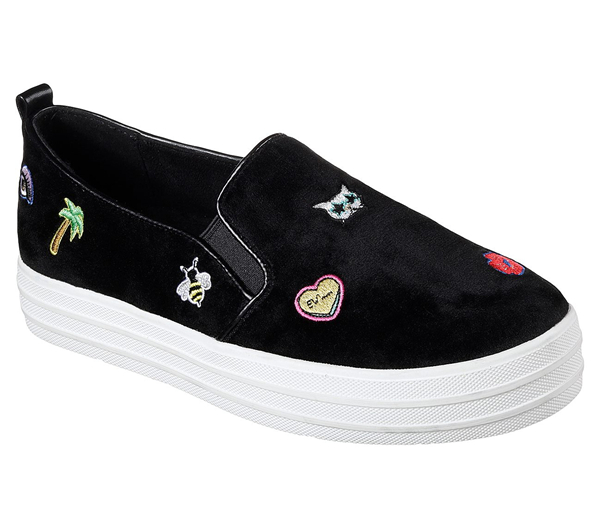 Skechers Women Double Up - E Moe G Black