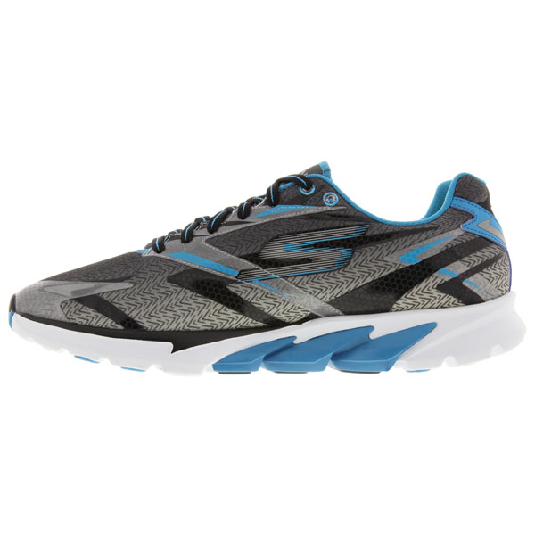 Skechers Men Extra Wide Fit (4E) Shoes - Black/Blue