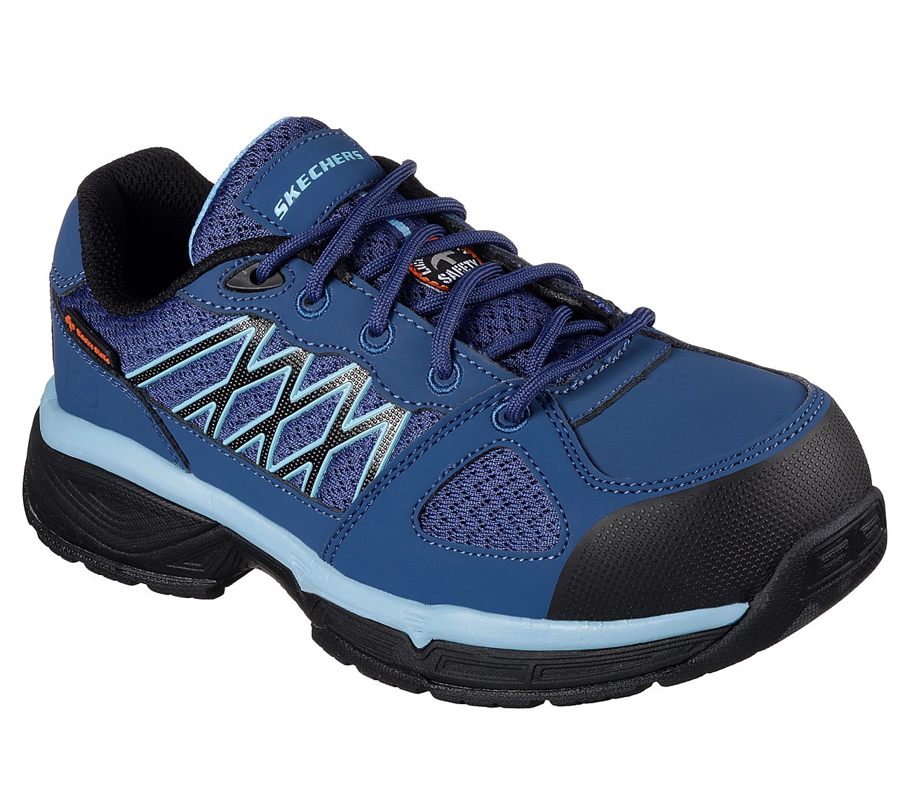 Skechers Women Work Relaxed Fit: Conroe - Kriel ESD Navy/Blue