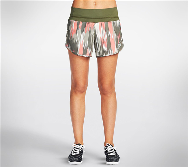 Skechers Women Frequency Ikat Short Green