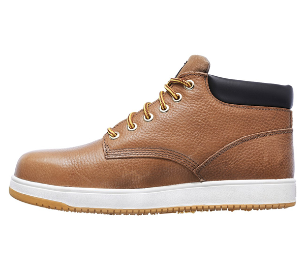 Skechers Men Work: Ossun - Amokine Light Brown