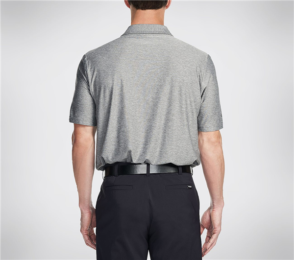 Skechers Men Pine Valley Polo Shirt Charcoal