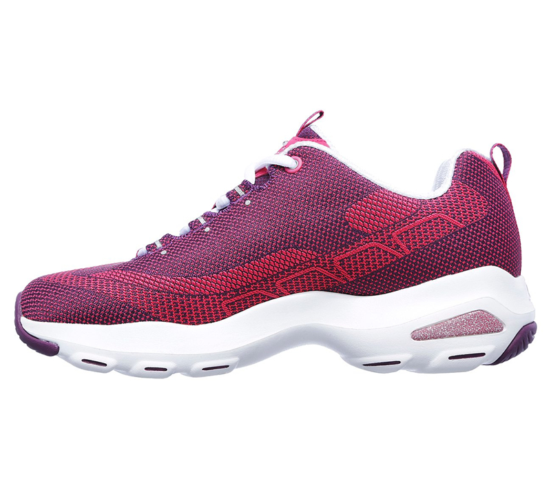 Skechers Women D'Lites Ultra Blue/Pink