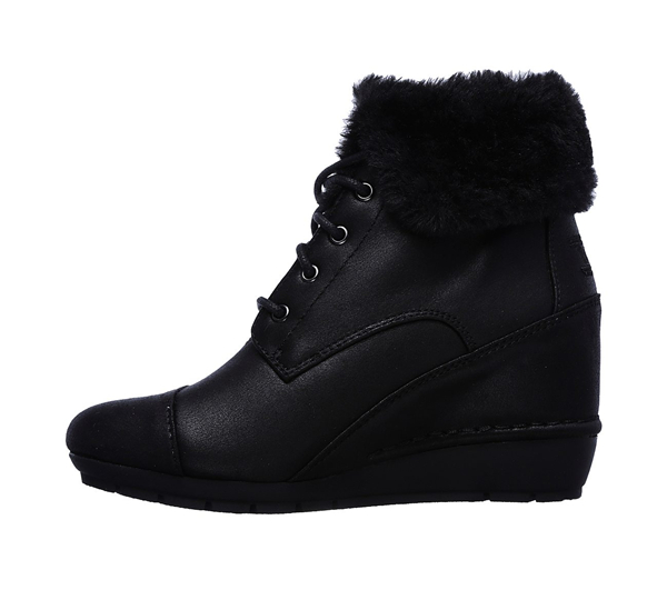 Skechers Women Bobs High Peaks - Flurry Dust Black