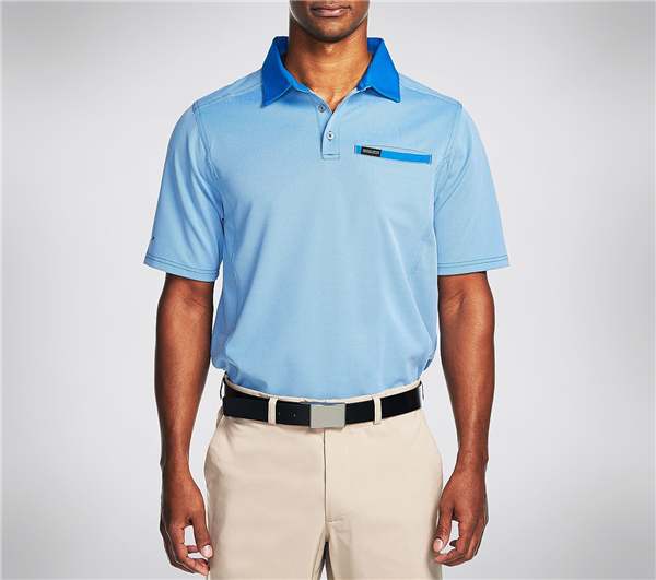 Skechers Men Mansfield Polo Blue
