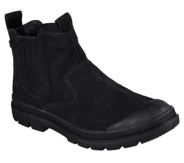 Skechers Men Relaxed Fit: Milton - Rolent Black