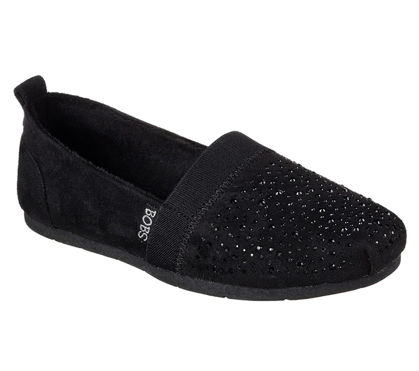 Women's Luxe Bobs - Glitter Rock Black