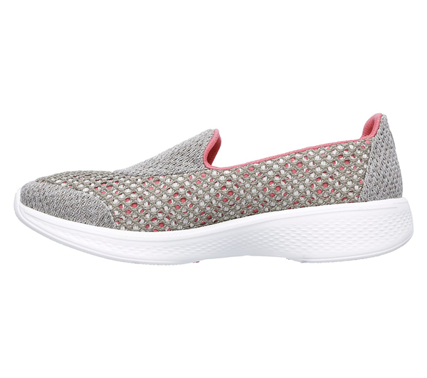 Skechers Women GOwalk 4 - Kindle Taupe/Silver