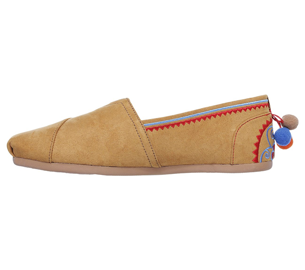 Skechers Women Bobs Plush - Lil Fiesta Chestnut