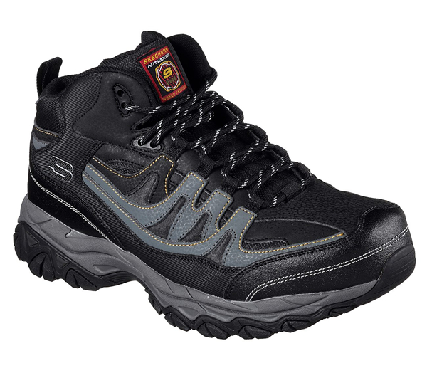 Skechers Men Work: Relaxed Fit Holdredge - Rebem Black/Charcoal